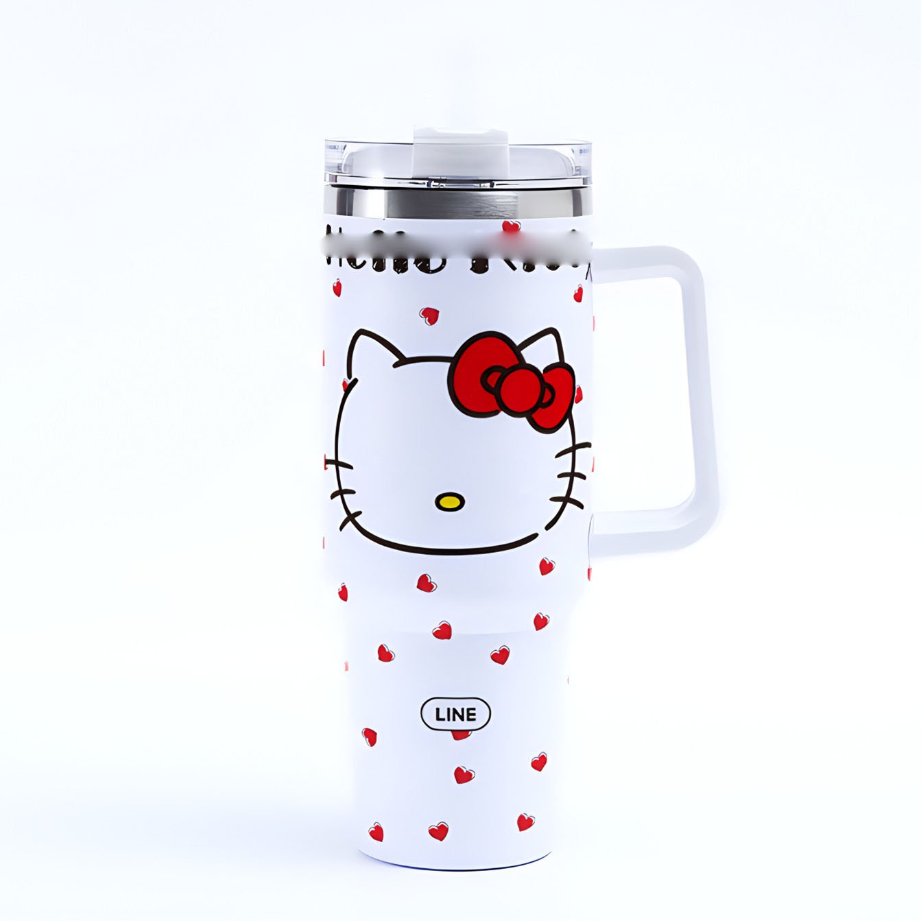 Wholesale custom kt cat cartoon cute stainless steel thermal insulation ice bomber mug large capacity 40oz car mug