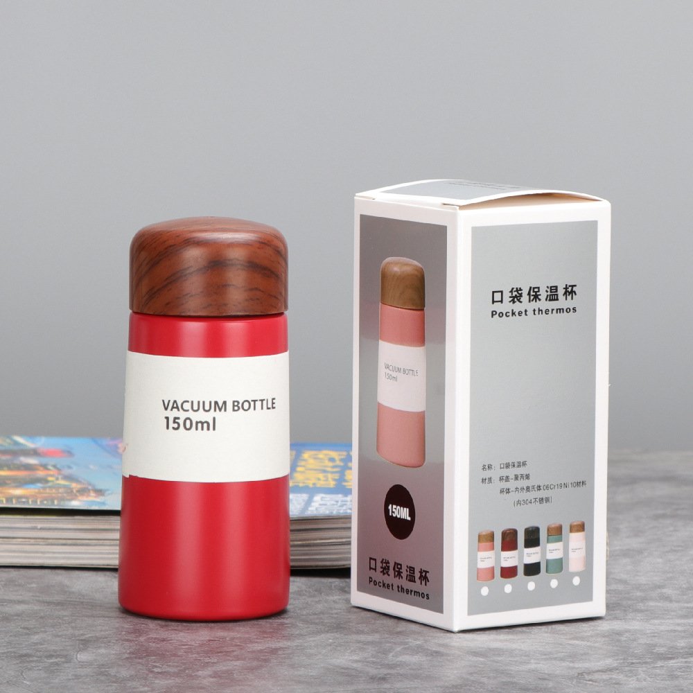 Wholesale products 150ml/250ml Mini Tumbler Water Bottle Stainless Steel vacuum flasks & thermoses Cup Coffee Travel Mug