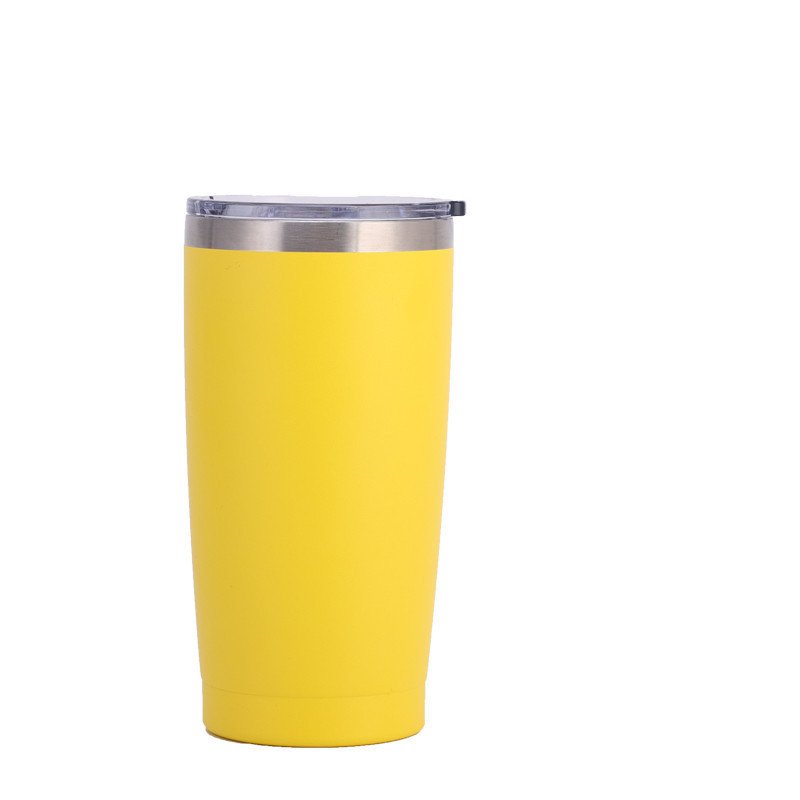 Wholesale Car Vacuum Thermos Travel Insulated Double Wall Tumbler 304 Stainless Steel Coffee Mug Cup with Lid Custom Logo