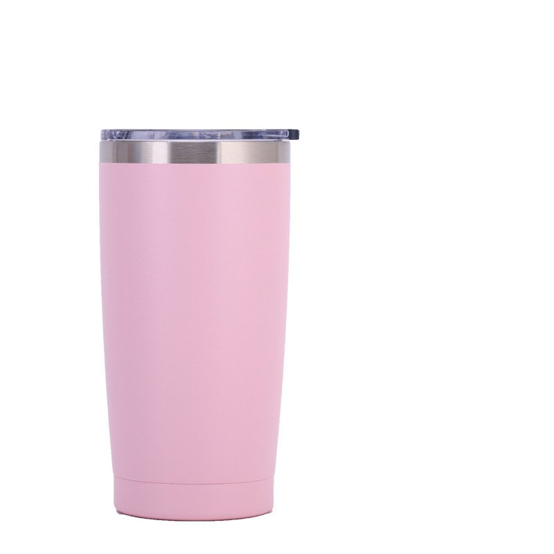 Wholesale Car Vacuum Thermos Travel Insulated Double Wall Tumbler 304 Stainless Steel Coffee Mug Cup with Lid Custom Logo