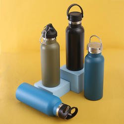 304 Stainless Steel Double-Layer Vacuum Insulated Coffee Cup Portable Business Office Water Cup Customizable Logo Cold Thermal