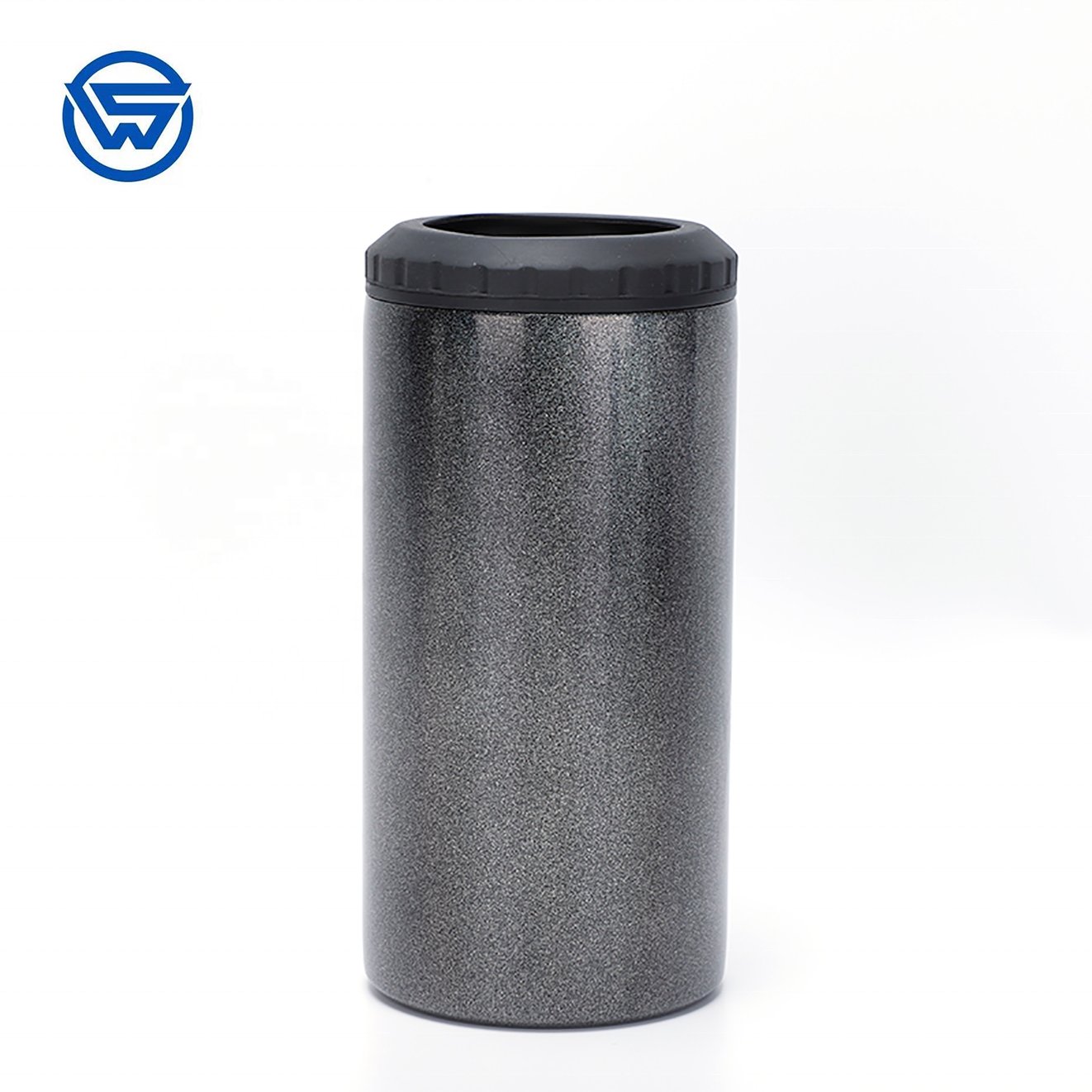16oz American Style Stainless Steel Travel Cup Cooler 3D Double Wall Vacuum Insulated Coffee Tumbler with Straw Lid Can Mugs