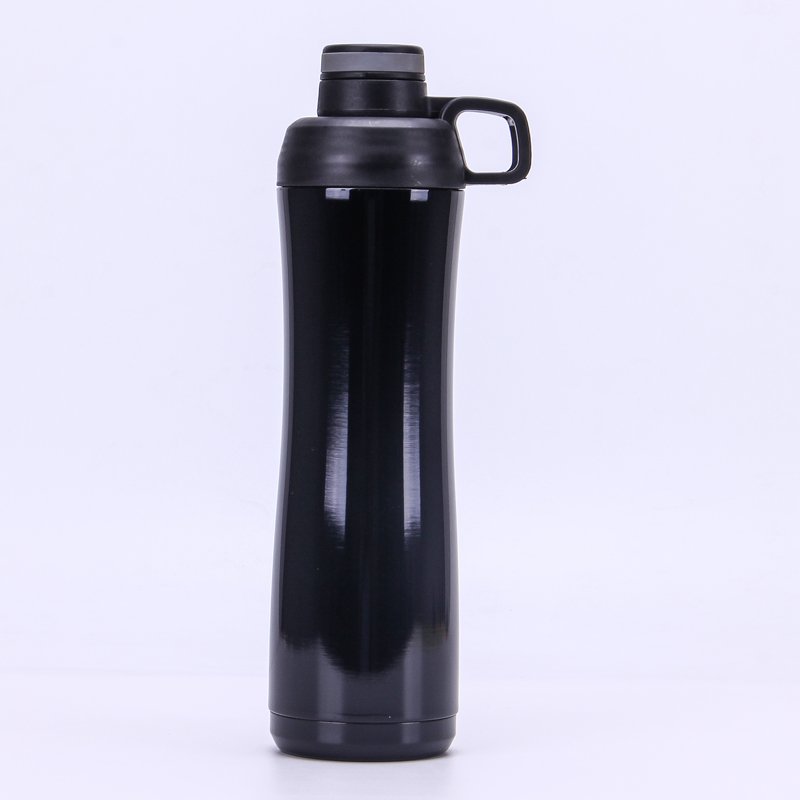 Large Capacity 750ml Double Wall Stainless Steel Vacuum Insulated Water Bottle Travel Bottle with Handle and Lid