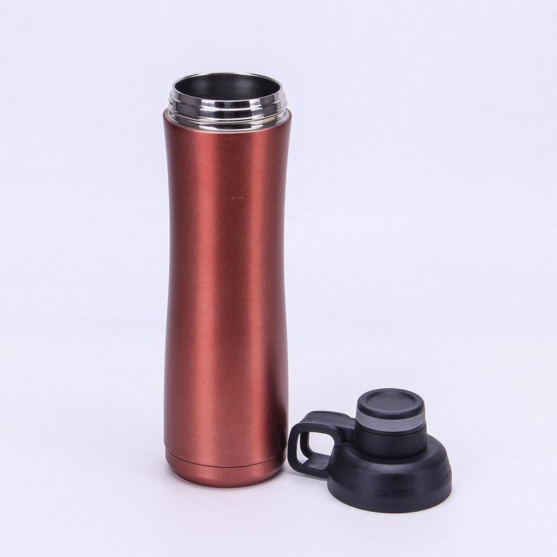 Large Capacity 750ml Double Wall Stainless Steel Vacuum Insulated Water Bottle Travel Bottle with Handle and Lid