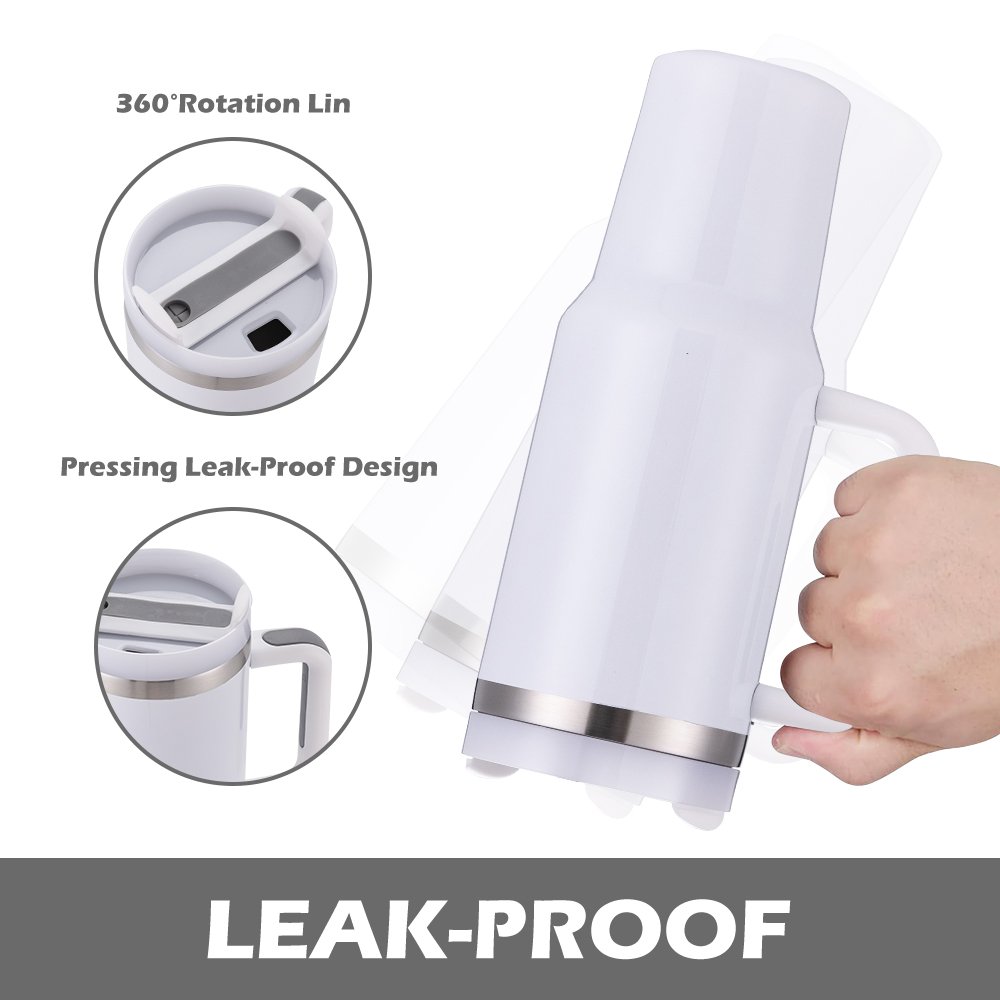 40oz Pink Tumblers Wholesale Bulk Stainless Steel Insulated Vacuum Flask Water Bottle Thermo Cup For Coffee