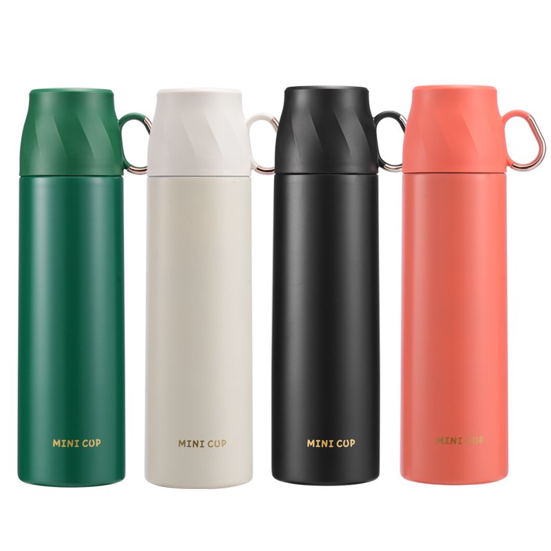 Promotion gift 500ml Custom Logo Stainless Steel Water Bottle Thermo Vacuum Flask Thermos sport water cup with Lid