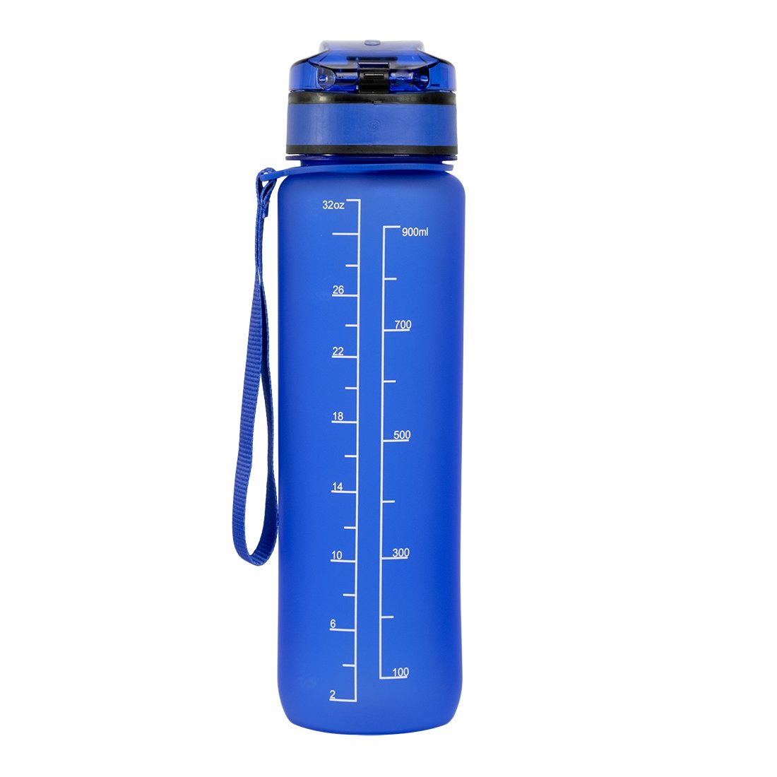 1000ml Portable Motivational Sports Water Bottle With Time Marker