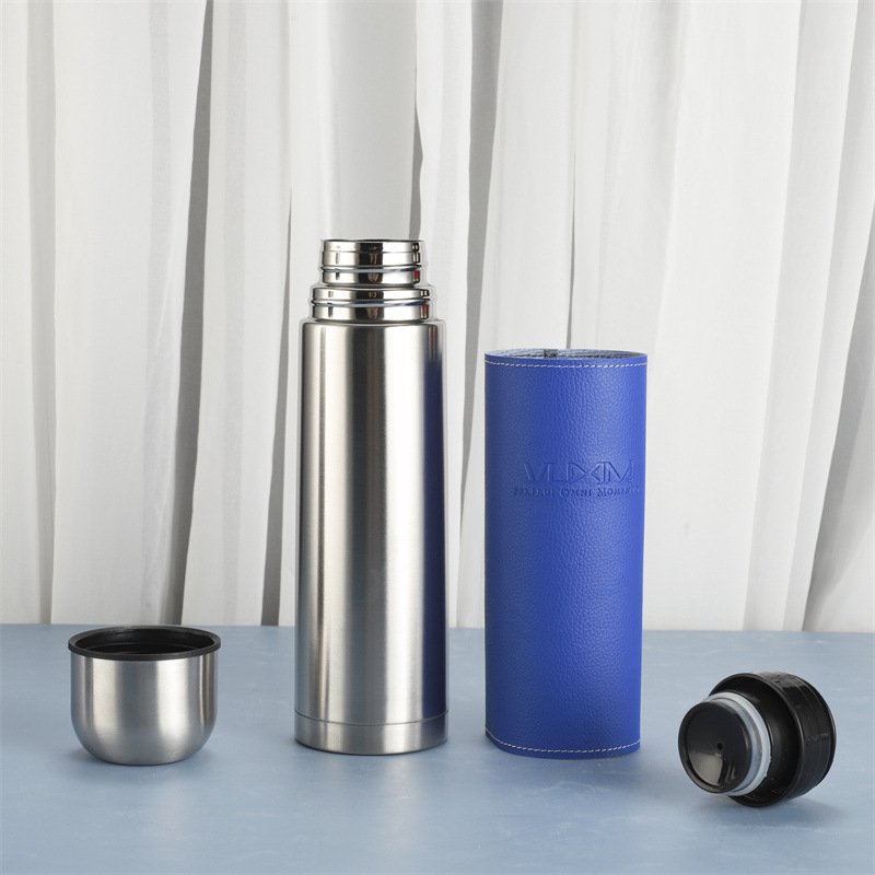 Custom Bullet 500ml 17oz Double Wall Coffee Travel Thermos Stainless Steel Water Bottle Insulated Vacuum Flask