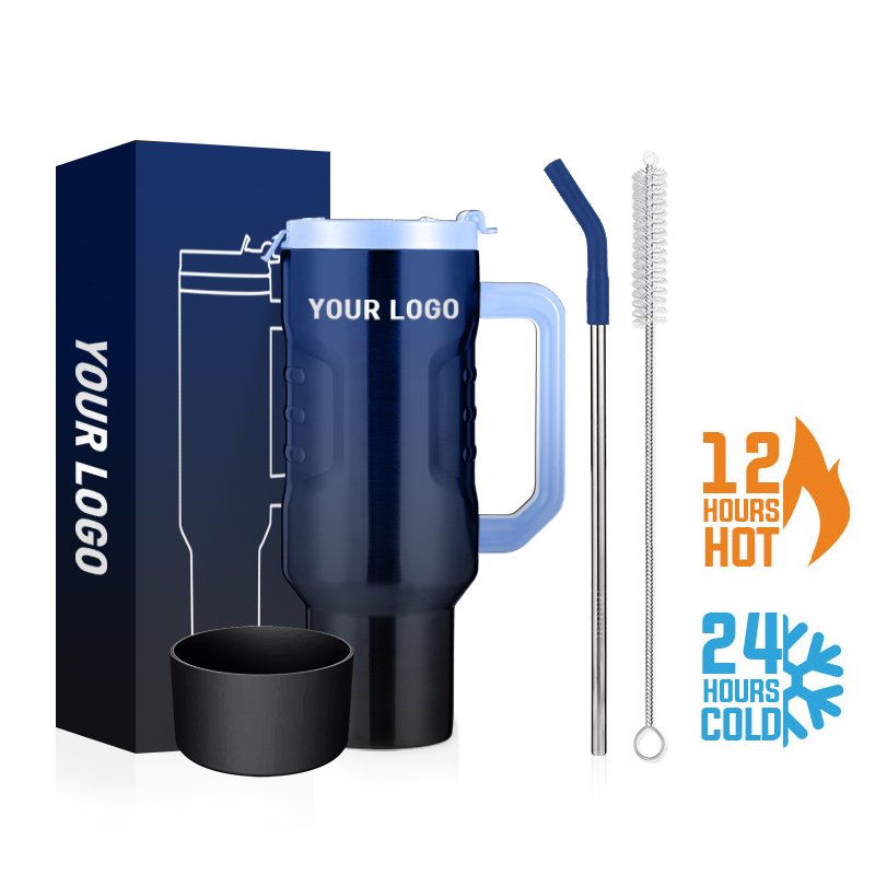 40oz New Design Tumbler With Leak-Proof Lid 304 Stainless Steel Water Bottle Insulated Vacuum Water Bottle Customized Color Logo