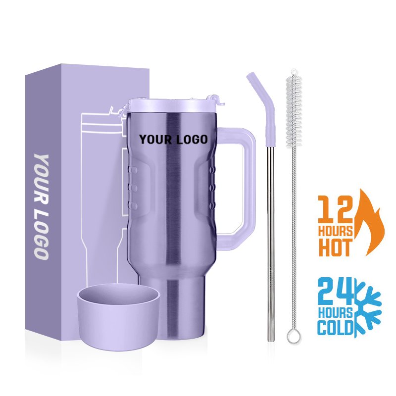 40oz New Design Tumbler With Leak-Proof Lid 304 Stainless Steel Water Bottle Insulated Vacuum Water Bottle Customized Color Logo