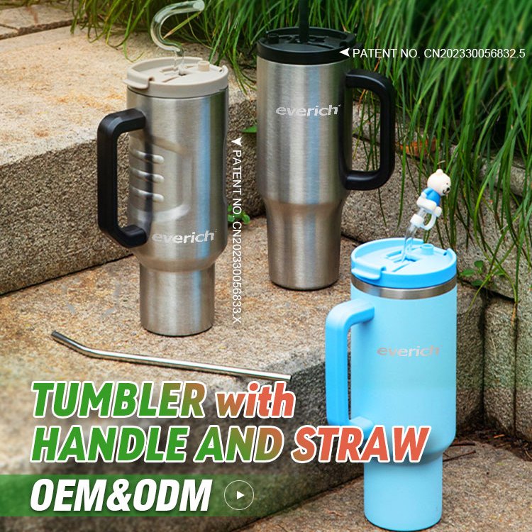 40oz New Design Tumbler With Leak-Proof Lid 304 Stainless Steel Water Bottle Insulated Vacuum Water Bottle Customized Color Logo
