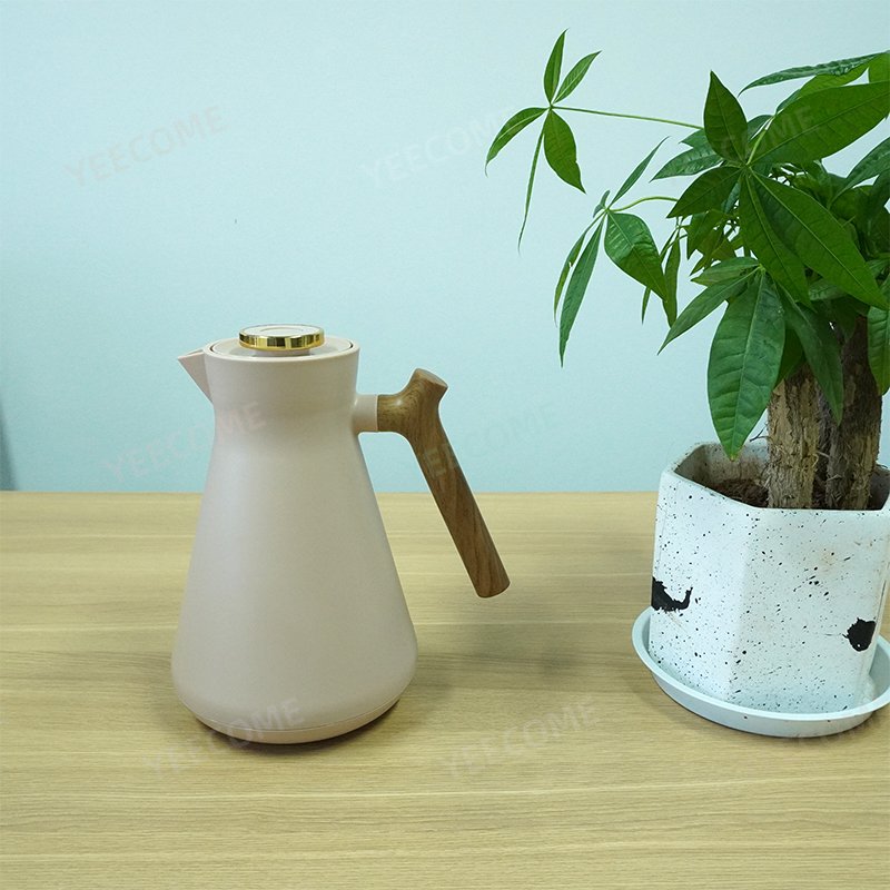 YJM1182-100 Capacity 1L SHIMIZU Custom Logo Plastic Vacuum Flask &Thermoses Coffee Pot Flask Vacuum Keep 24 Hours Hot and Cold