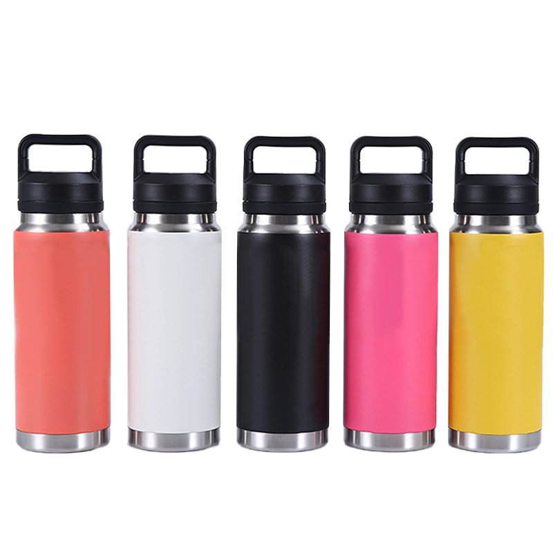 18 oz 26 oz 36 oz Stainless Steel Vacuum Insulated Thermos Gym Sports Drinking Water Bottle with Lid