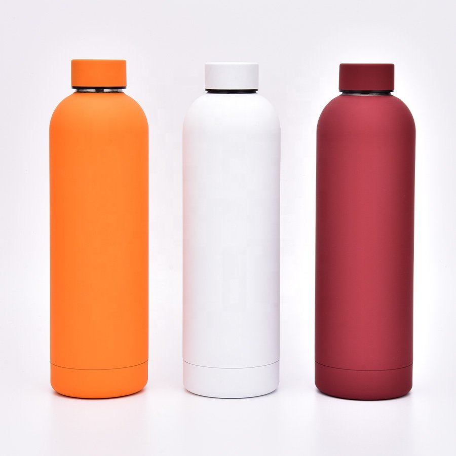 Vacuum Flasks Thermal Food-Grade Stainless Steel Water Flask Double Wall Water Bottle With Lid