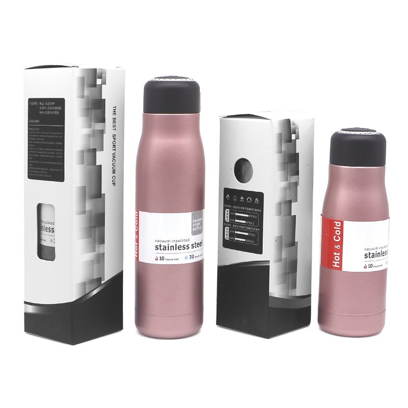 Best sale 20 OZ thermal vacuum flasks with rope handle / double wall vacuum stainless steel water bottle