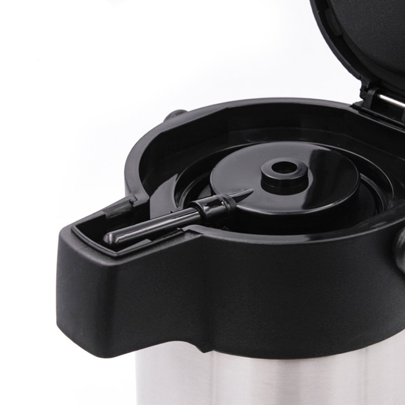 Multi Capacity 2.5L 3L 3.5L 4L Double Wall Coffee Pot Air Pressure Pump Thermos Airpot Flask