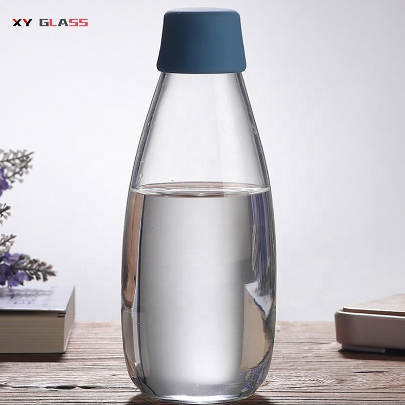 new arrive handcrafted ECO Friendly home use cooking thermo glass water bottle