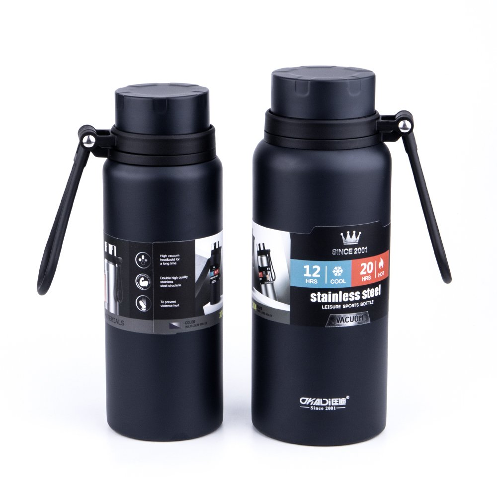 OKADI Custom Logo Keep 24 Hours Cold 12 Hours Hot Vacuum Insulated Double Walled Thermos Flasks