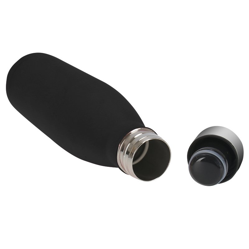Grink New Design Stainless Steel Double Wall Insulated Cola Shape Vacuum Thermal Flasks Bottle 500ml