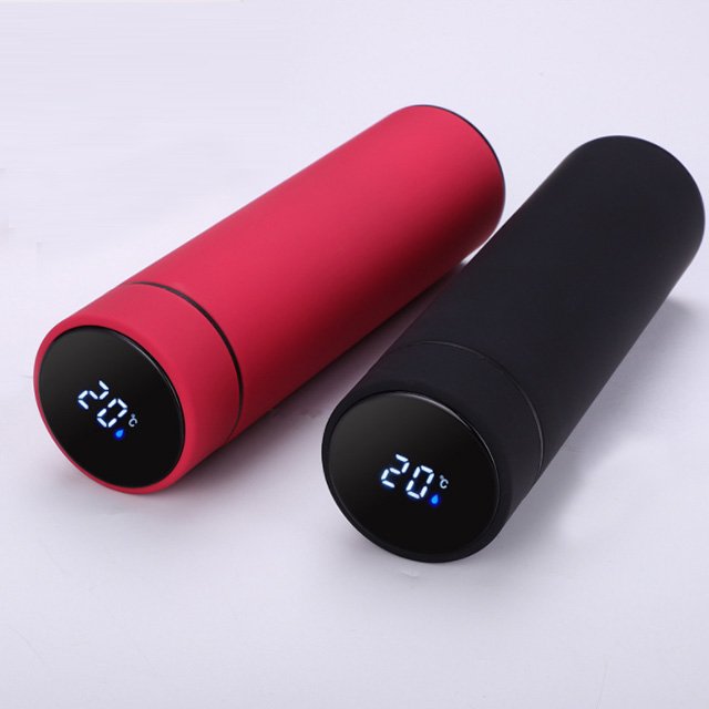 Travel Tumbler Smart LED Temperature Display Metal Insulation Water Bottles Thermos Stainless Steel Intelligent Vacuum Flask