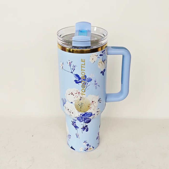 New Custom Gift Ideal 40oz H2.0 Tumbler With Handle