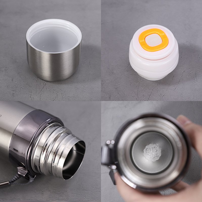 Smart Water Bottle Stainless Steel Vacuum Flask,Travel Mug with Smart Screen Car Portable Travel Tea Coffee Vacuum Thermoses Cup