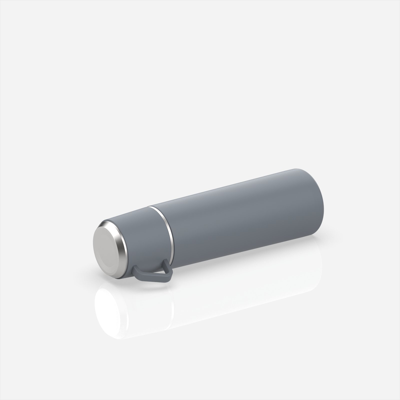 New 500ml/17oz Stainless Steel Portable Water Bottle Logo Brief Double Wall Insulated Thermos BPA Free Vacuum Flask Portable