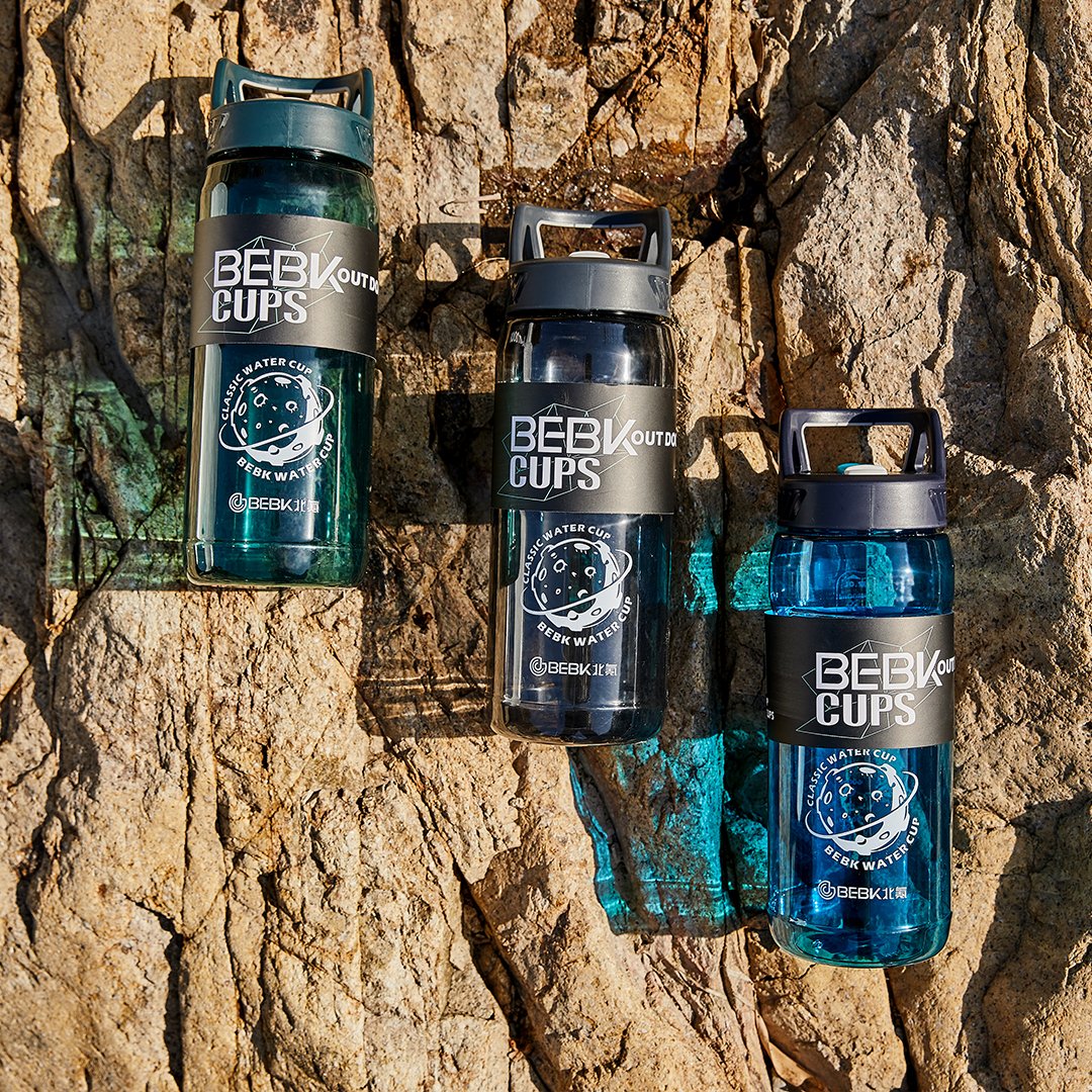 1500ml new design plastic water bottle coloful sport gym water bottle portable empty tritan bottle with straw clear student