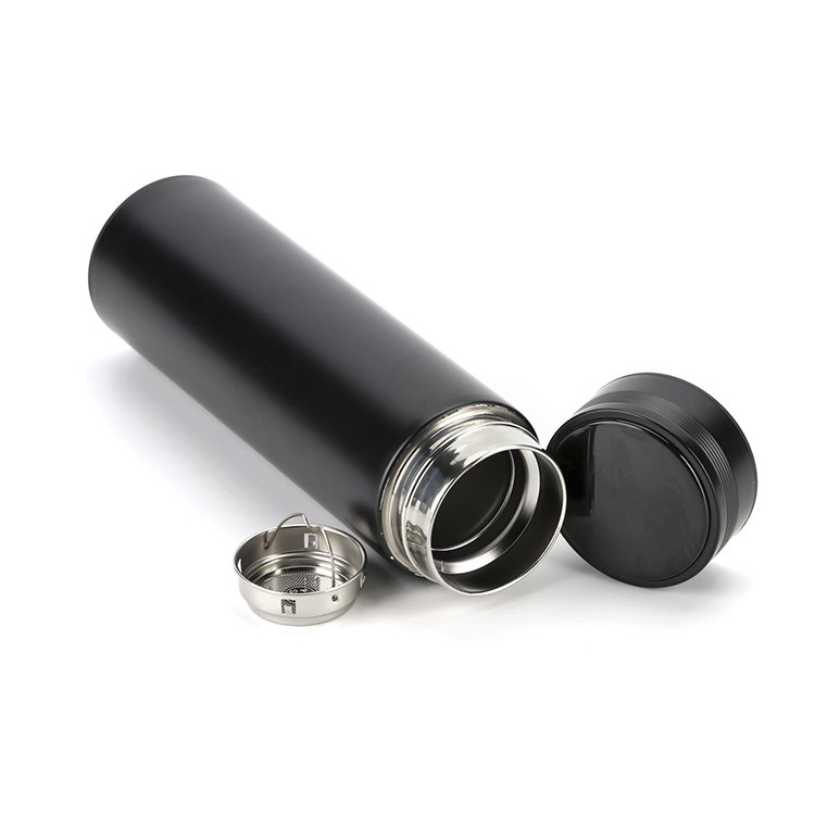 Intelligent Temperature Display 500ml Stainless Steel Water Bottle Smart Drinkware With LED Temperature