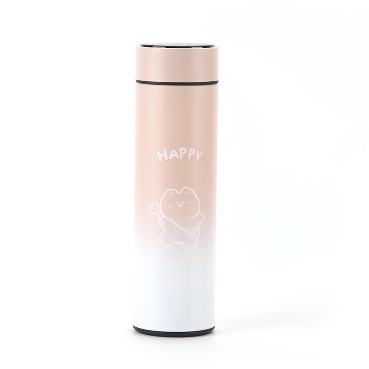 Intelligent Temperature Display 500ml Stainless Steel Water Bottle Smart Drinkware With LED Temperature