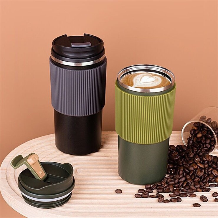 LeMuna 450ml vacuum insulated stainless steel tumblers drinking water tumblers travel coffee cups
