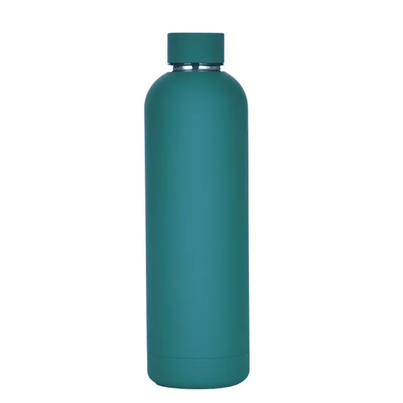 Custom logo 500ml stainless steel double wall outdoor sports portable vacuum insulated drink water bottle Class thermos flask