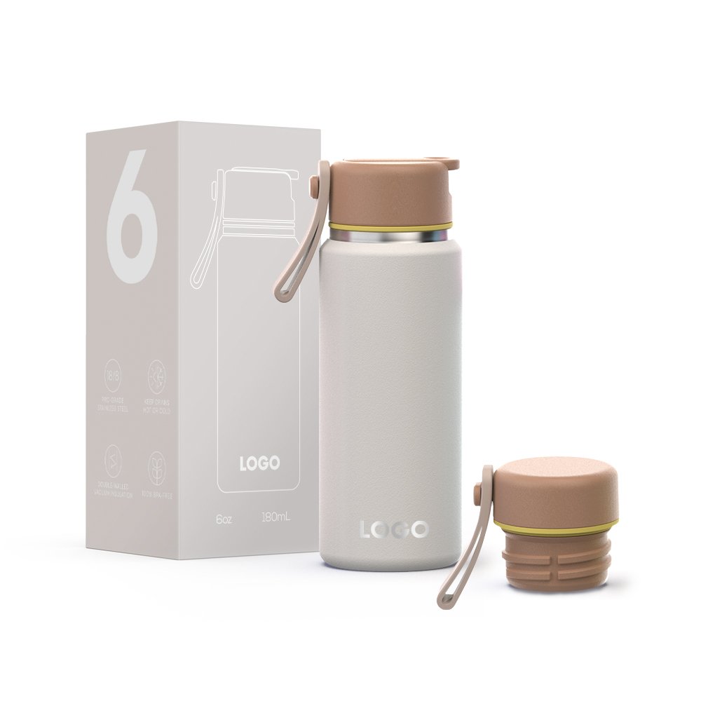 18/8 Pocket Bottle Factory Manufacturer Double Wall Vacuum Custom Logo Wide Mouth Water Bottle