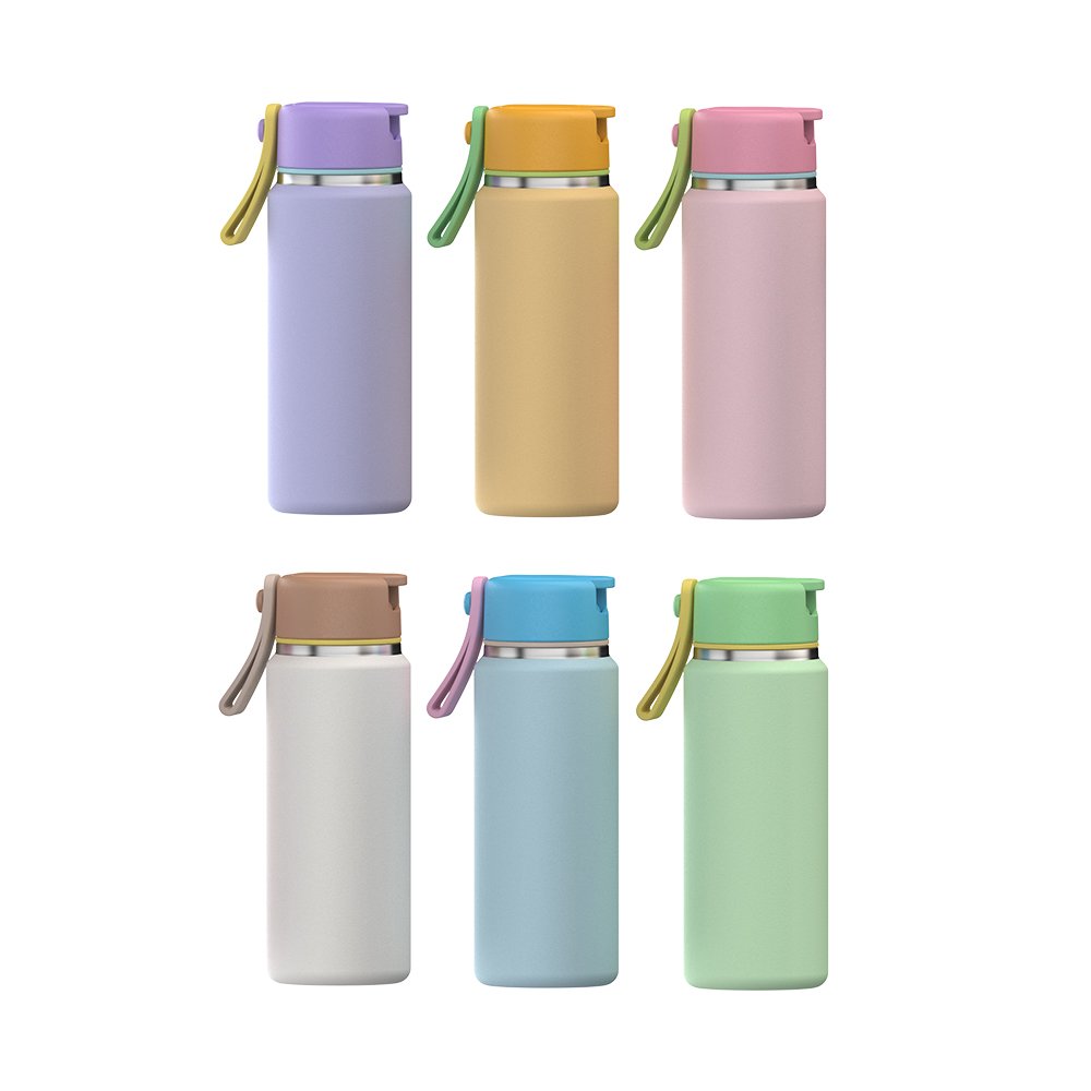 18/8 Pocket Bottle Factory Manufacturer Double Wall Vacuum Custom Logo Wide Mouth Water Bottle