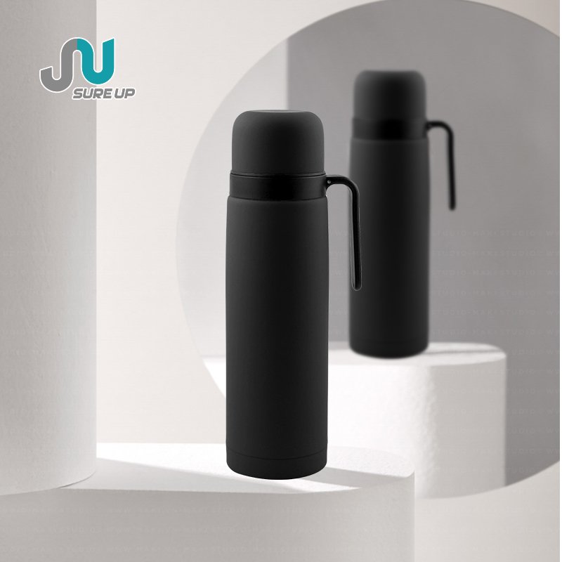 1L Insulated Stainless Steel Vacuum Flask Modern Outdoor Sports Thermal Flask