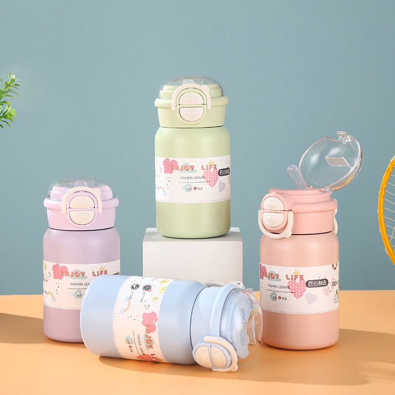 Wholesale outdoor stainless steel vacuum thermos bottle portable vacuum flask kid water bottle for home