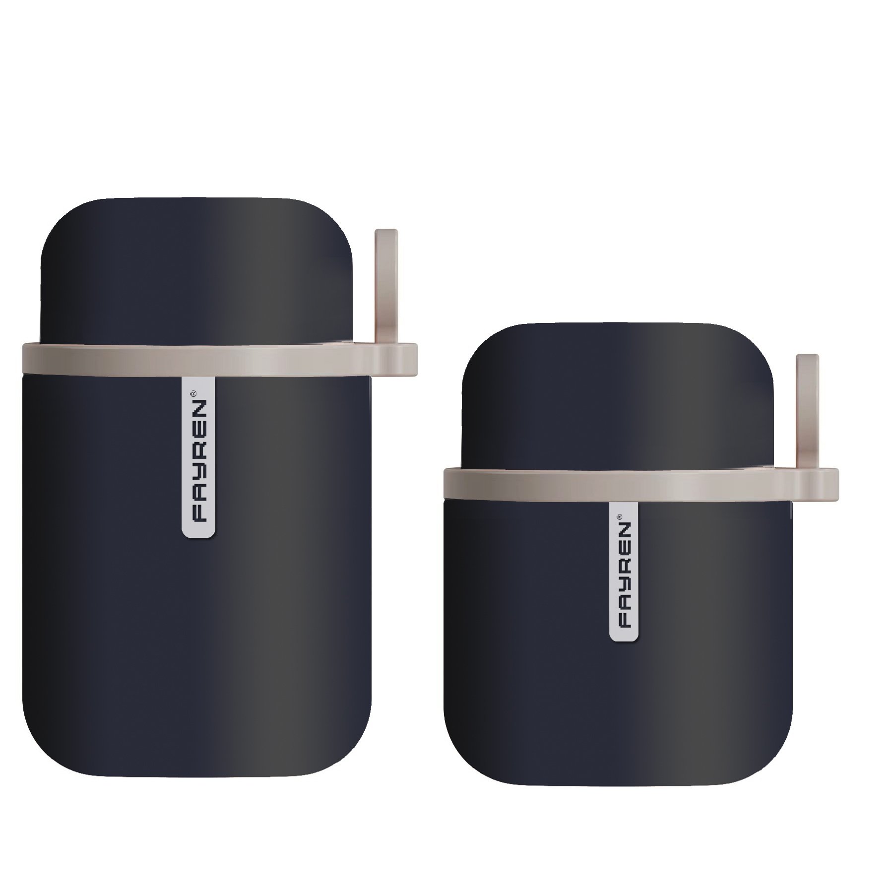 Leak Proof Wide Mouth food Containers with Spoon Stainless Steel insulated Vacuum food flask Thermos for hot food
