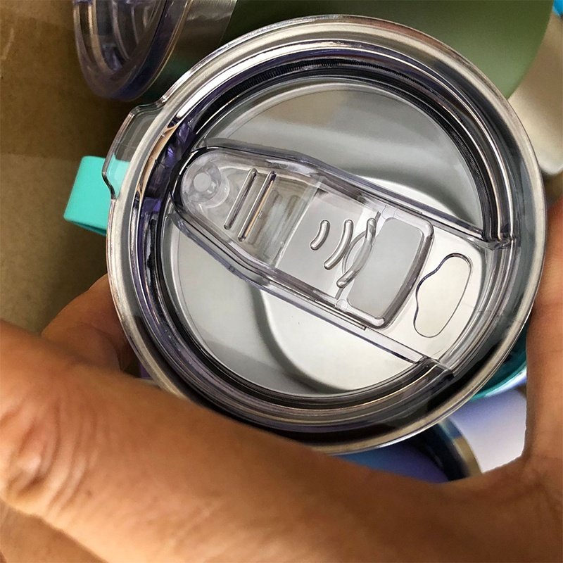Custom logo 14 oz Double Wall Stainless Steel Vacuum Insulated Coffee Travel Mug with Lid and Handle