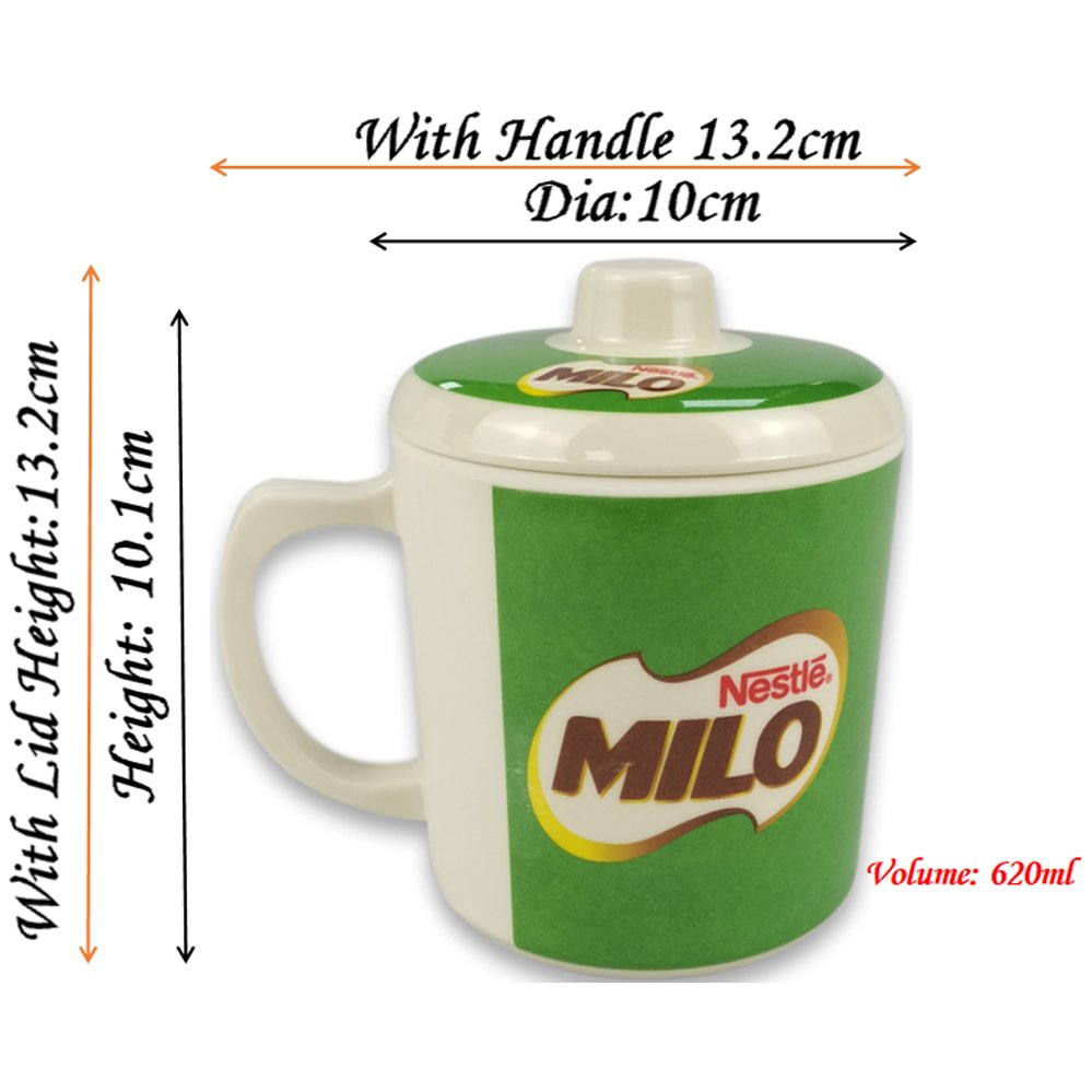 Wholesale cheap 22oz/620ml Melamine mugs with handle and lid/cover