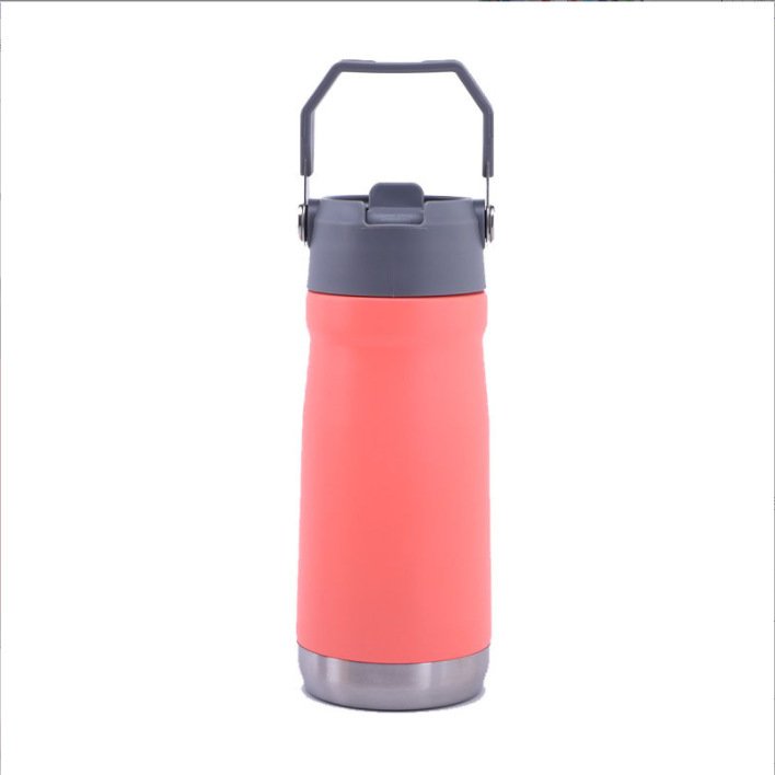 304 Stainless Steel Handle Sports Kettle Large Capacity Portable Outdoor Thermos Cup Household Mountain Climbing Vacuum Flask