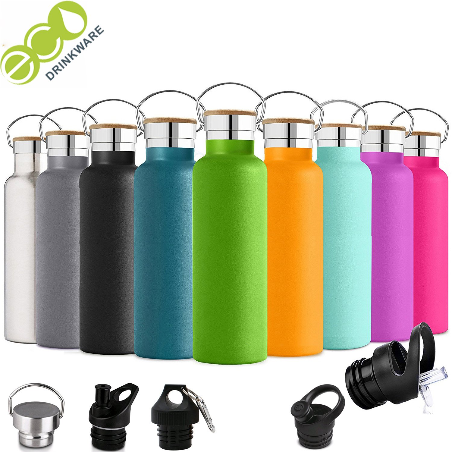 GV013 custom Wide Mouth Stainless Steel Water Bottle Vacuum Insulated Double Wall Custom Thermos Sport Bottle