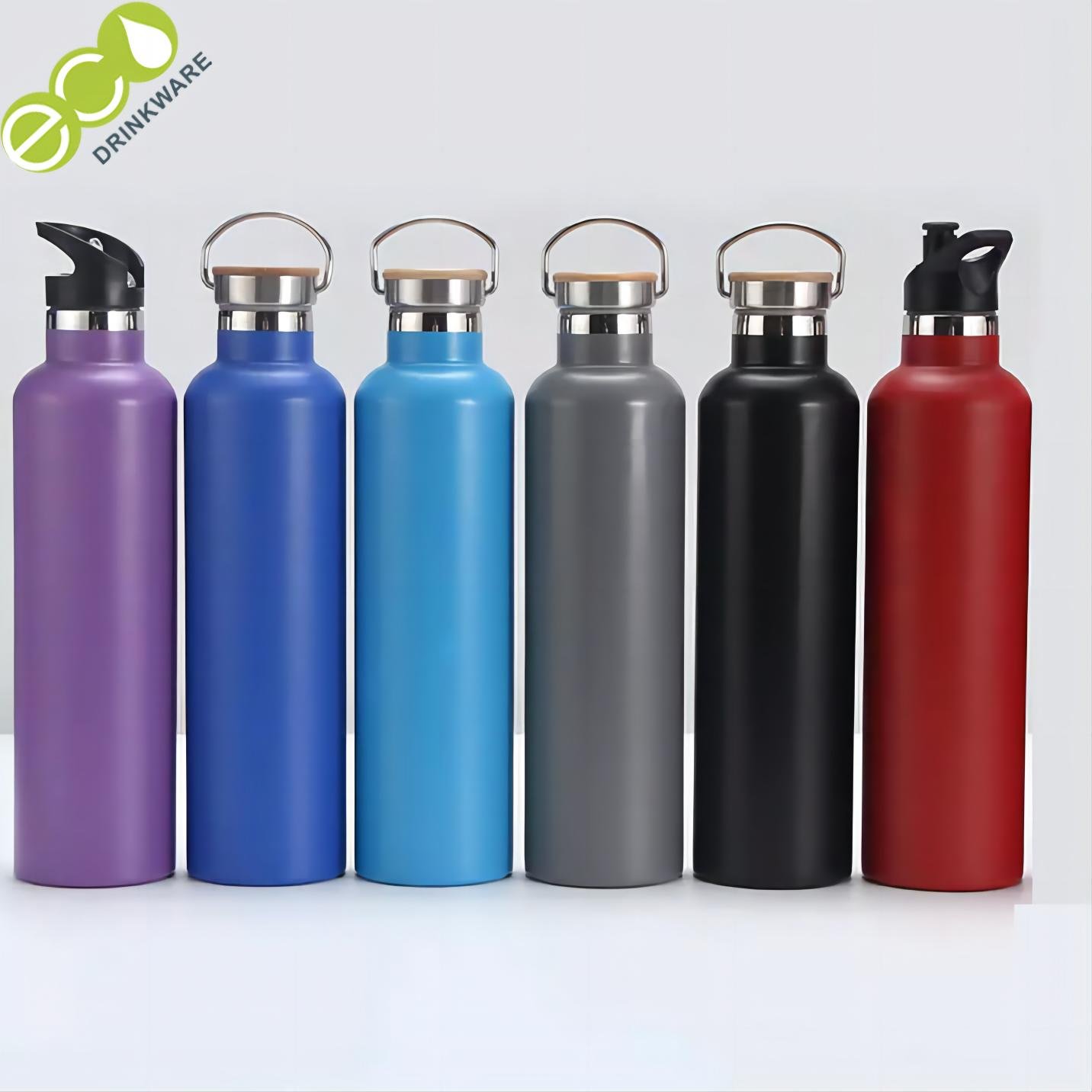 GV013 custom Wide Mouth Stainless Steel Water Bottle Vacuum Insulated Double Wall Custom Thermos Sport Bottle