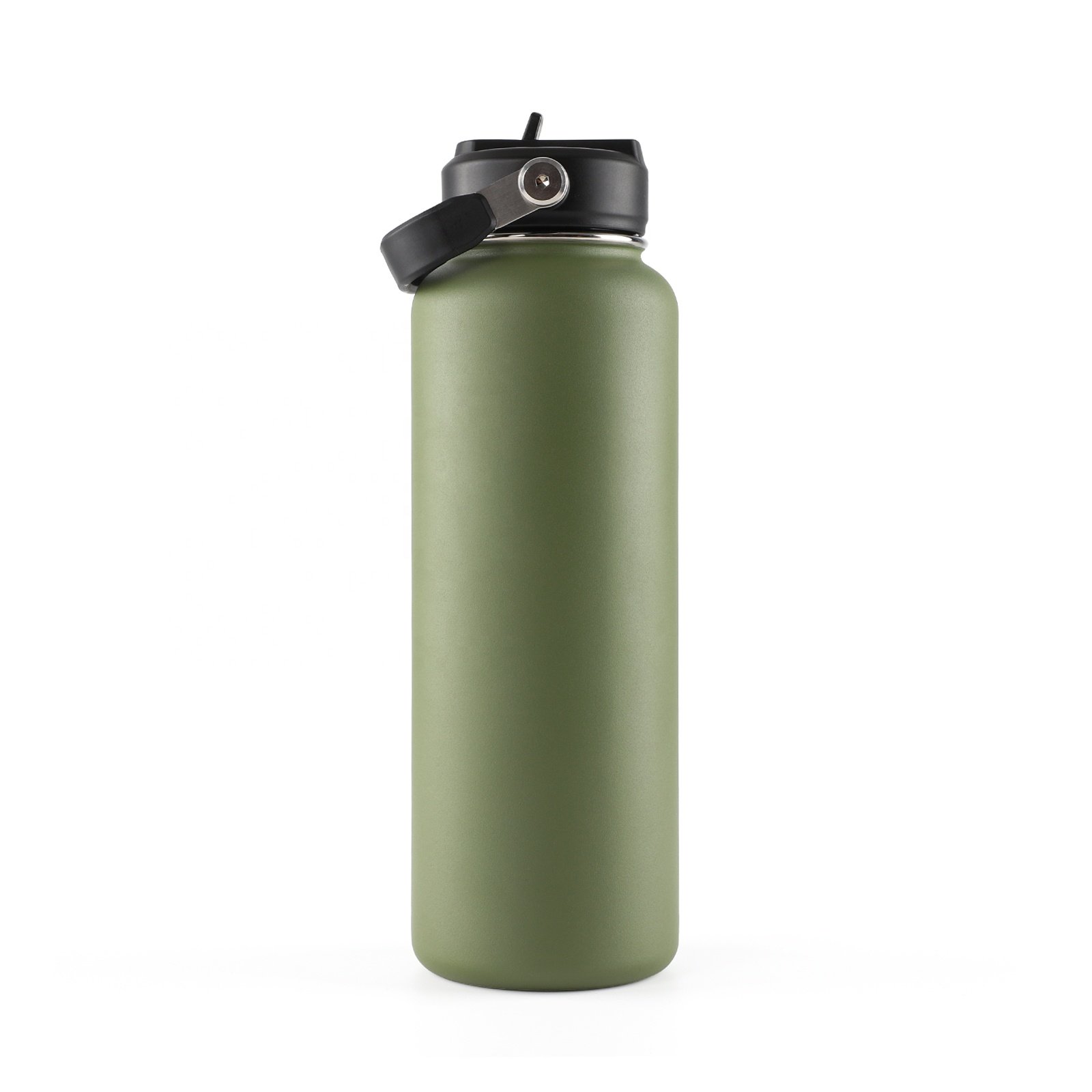 18oz/24oz/32oz/40oz/64oz New Arrival double insulated vacuum flask with metal handle lid ice shaker quality