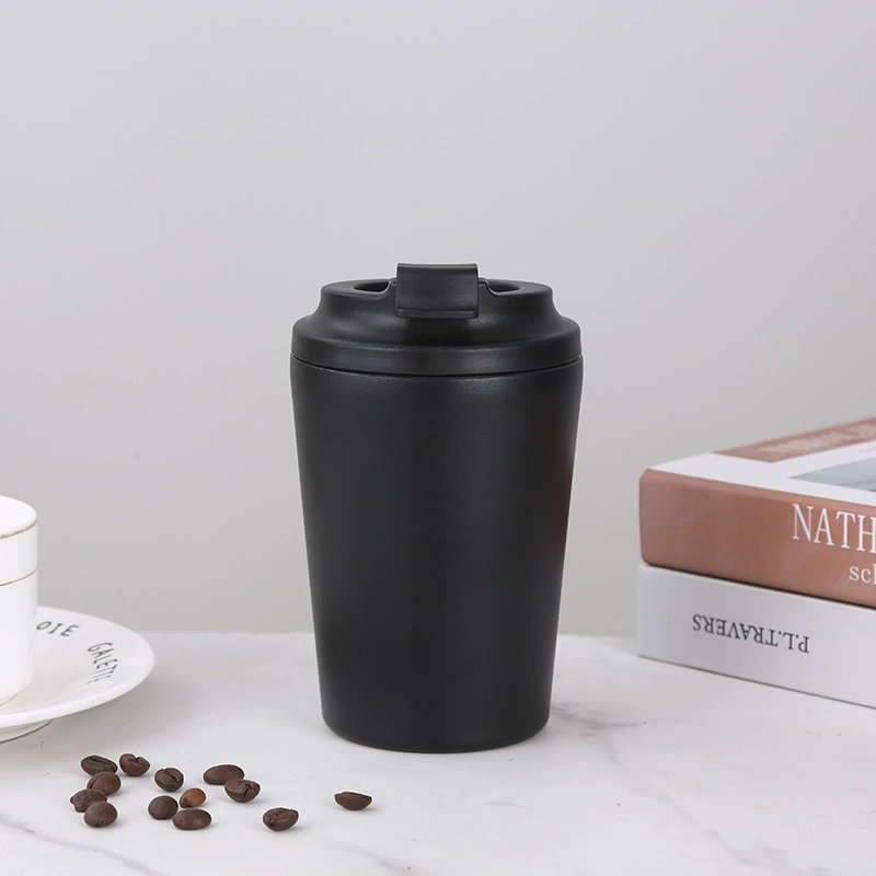 New Design 350ml Leakproof Double Wall Vacuum Thermos Flask Stainless Steel Insulated Travel Tea Coffee Mug water bottle