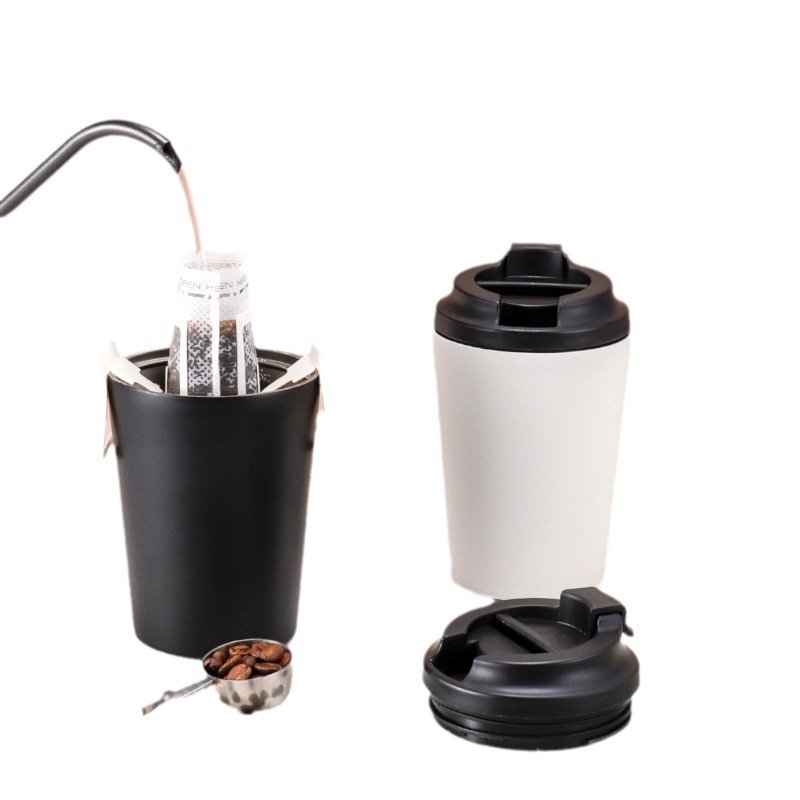 New Design 350ml Leakproof Double Wall Vacuum Thermos Flask Stainless Steel Insulated Travel Tea Coffee Mug water bottle