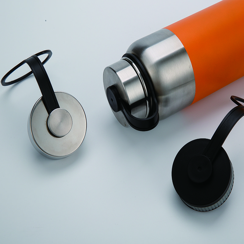 Multi Color 260ml/500ml/750ml/1000ml Coffee Wide Mouth Sports Thermal Flask Water Bottle with Portable Handle