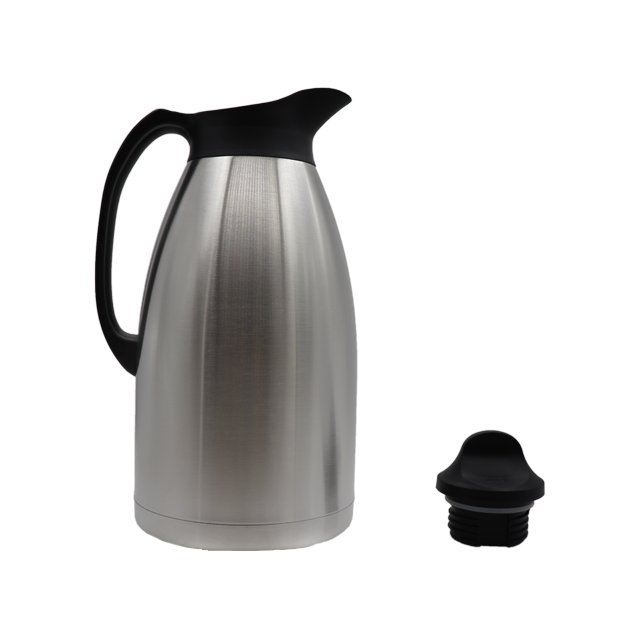 Air Port Hotel Double Wall Stainless Steel Coffee Pot Carafe Dispenser Kettle Vacuum Flask Insulated Water Jug