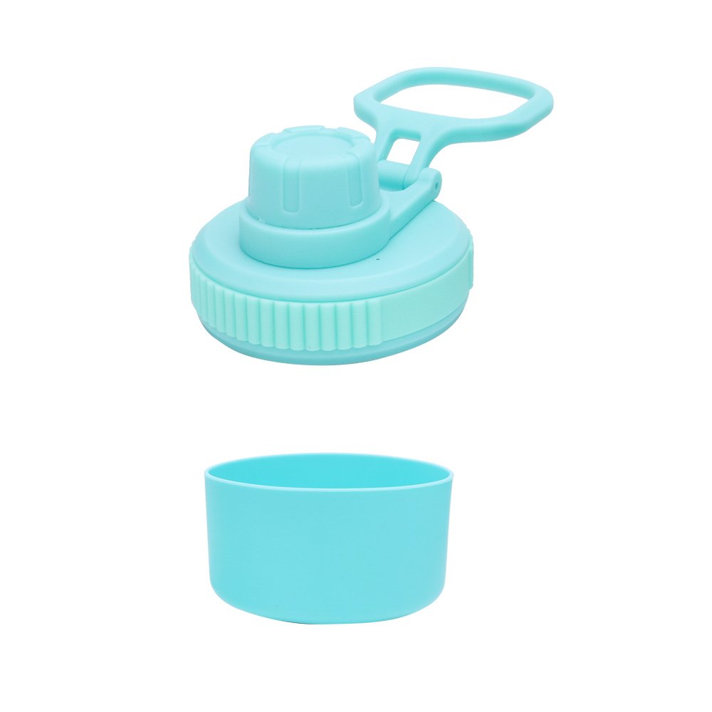 Bottle Sports Spout Twist Cap Color Lid And Vacuum Flask Tumbler Silicone Protective Cover Bottom Boot For Thermos Water Bottle