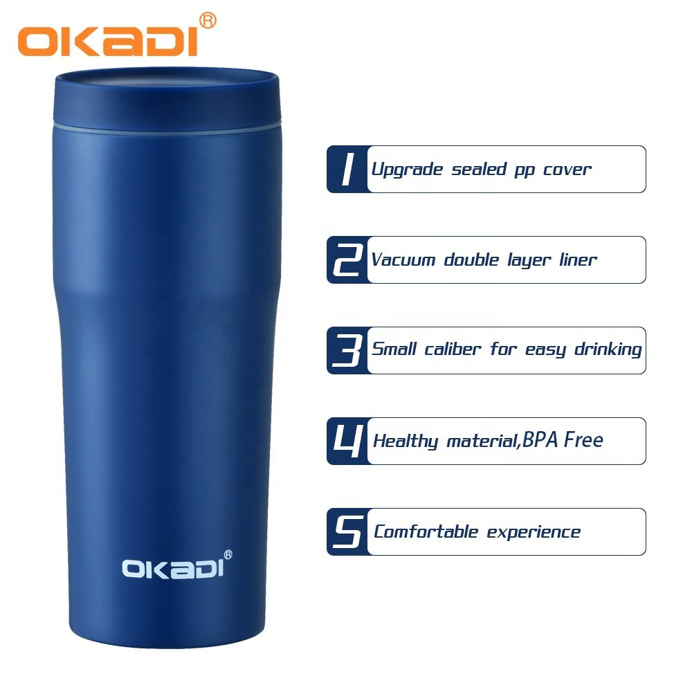 Hot sell 16OZ Double Walled Insulated Vacuum Stainless Steel Coffee Travel Tumblers Mugs, Wholesale Custom Tumbler Cups in bulk