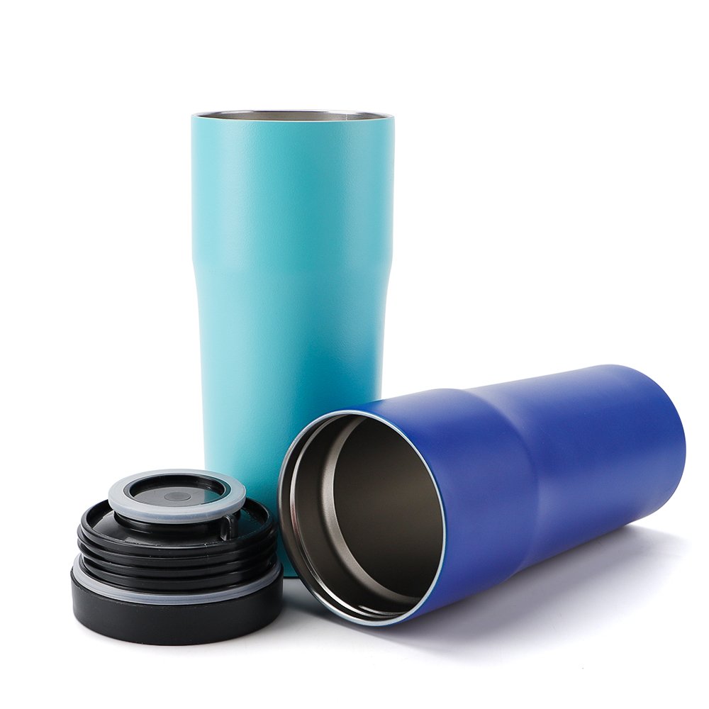 Hot sell 16OZ Double Walled Insulated Vacuum Stainless Steel Coffee Travel Tumblers Mugs, Wholesale Custom Tumbler Cups in bulk